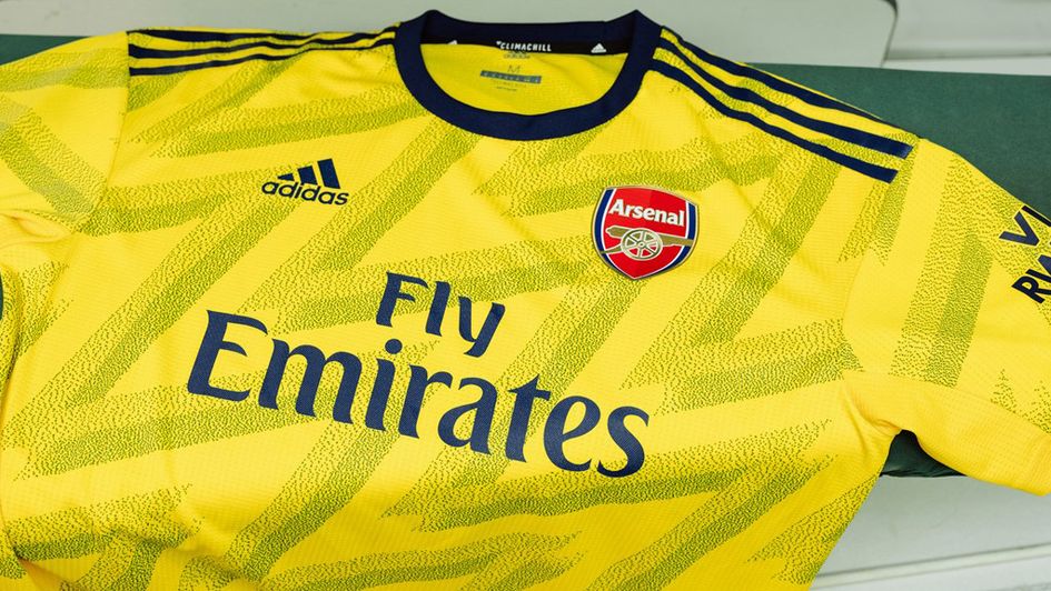 Arsenal's away kit for 2019/20