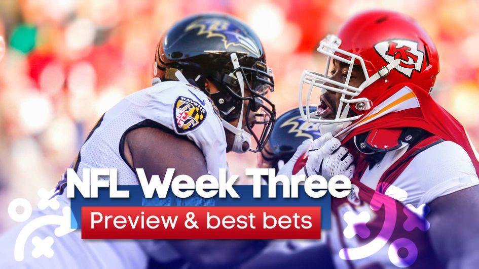 Check out our preview and best bets for Week Three in the NFL