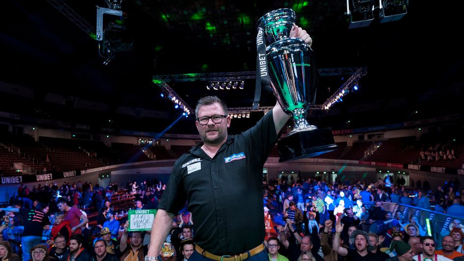 James Wade won the European Championship title (Picture: Kelly Deckers/PDC)