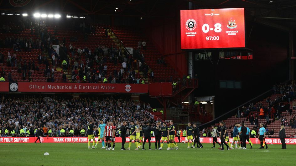 Sheff U 8-0 Newcastle