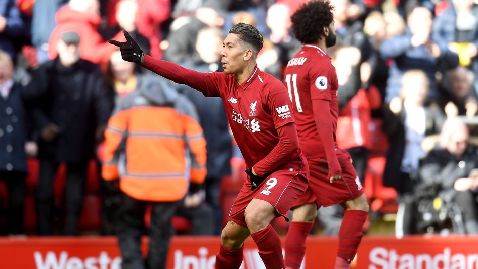 Roberto Firmino: The Brazilian ace scored twice for Liverpool against Burnley
