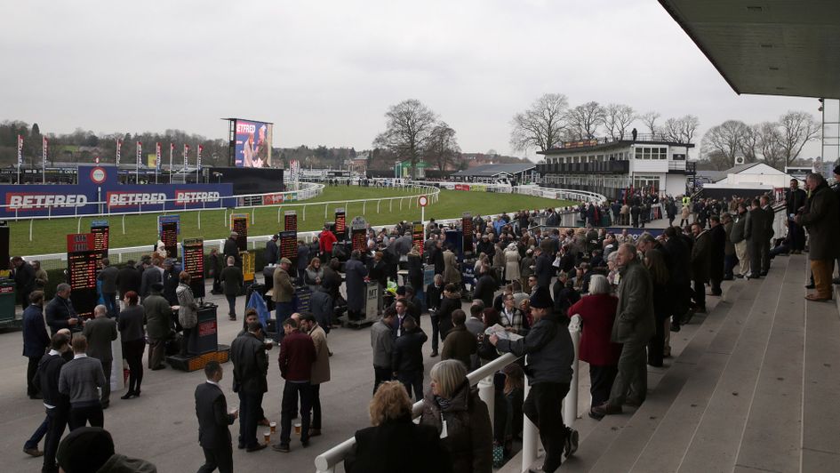 A view of Uttoxeter racecourse