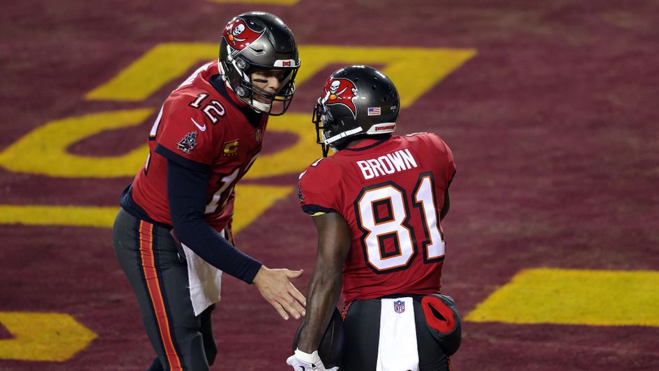 Tom Brady and Antonio Brown