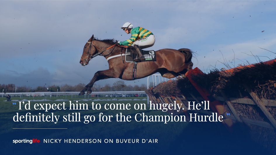 Nicky Henderson hasn't lost faith in Buveur D'Air