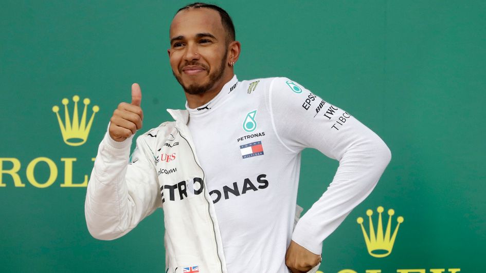 Lewis Hamilton is feeling good after winning the Azerbaijan Grand Prix