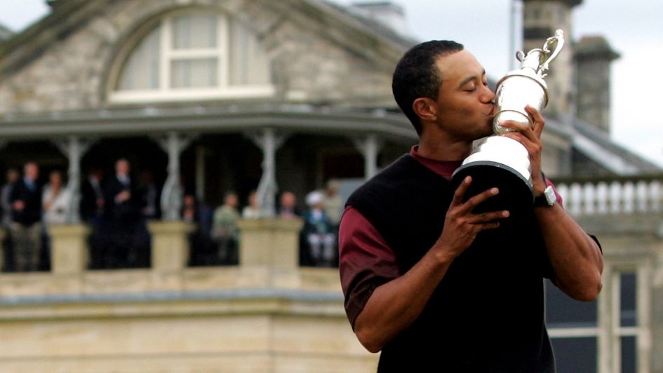 Tiger Woods won the Open at St Andrews in 2000 and 2005
