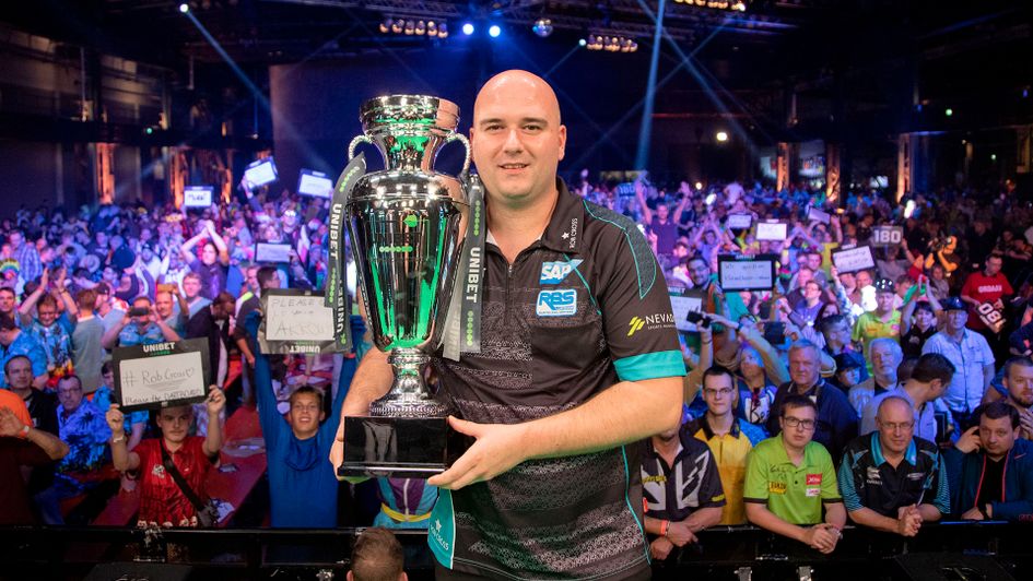 Rob Cross is the European champion (Picture: Kais Bodensieck/PDC Europe)