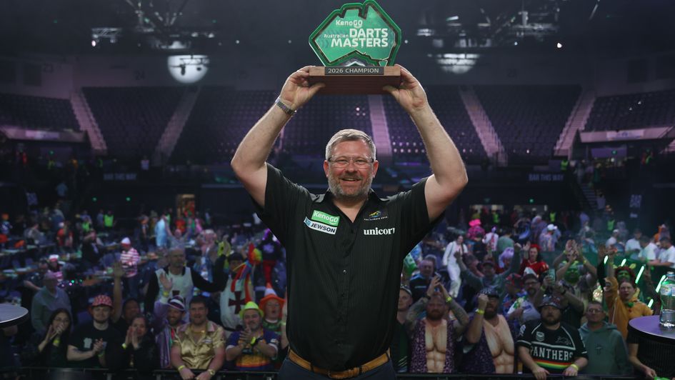 James Wade won the Australian Darts Masters (Picture: PDC)