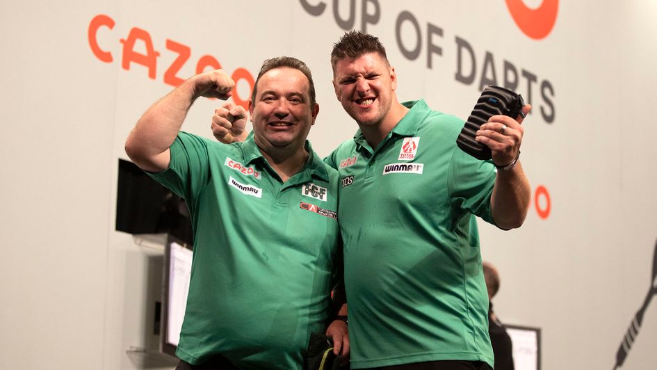Brendan Dolan and Daryl Gurney of Northern Ireland