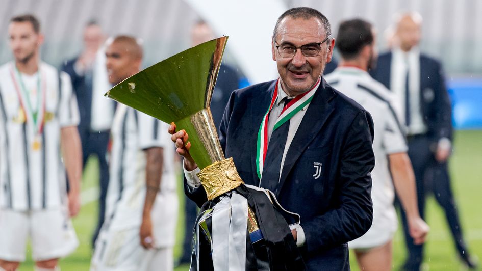 Maurizio Sarri won Serie A with Juventus