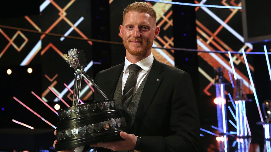 Ben Stokes received his 2019 Sports Personality of the Year award