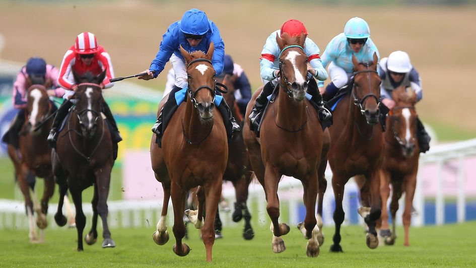 Who caught the eye among the beaten runners at Newmarket?