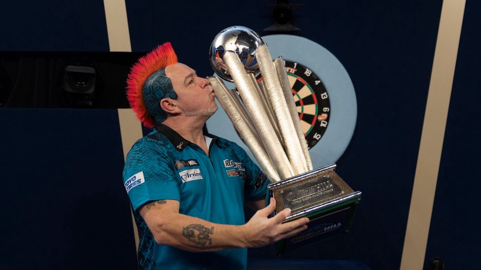 Peter Wright is a two-time world darts champion