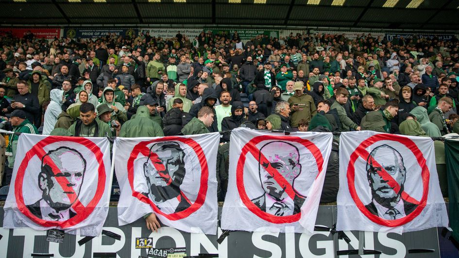 Celtic fans have been protesting against the board
