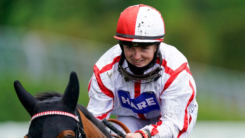 Hollie Doyle all smiles at Royal Ascot