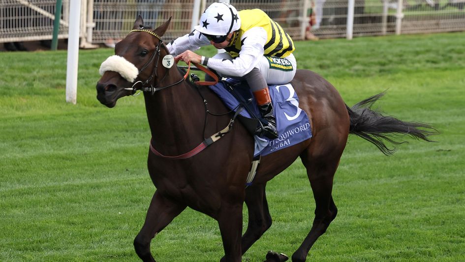 Arapaho Gold dug deep to win the Gimcrack