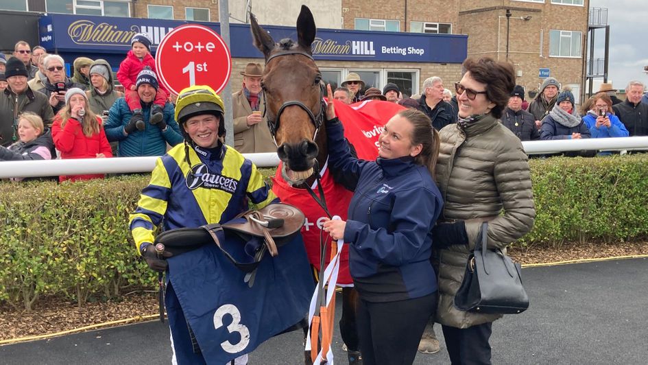 Chambard pictured with winning connections