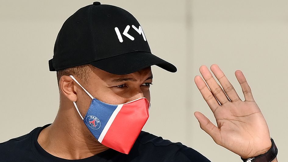 PSG forward Kylian Mbappe