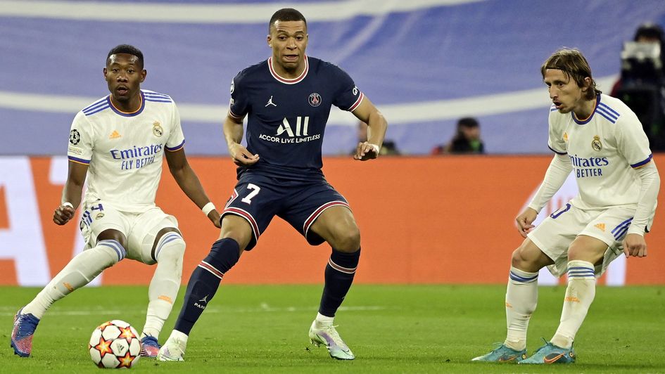 Kylian Mbappe v Real Madrid