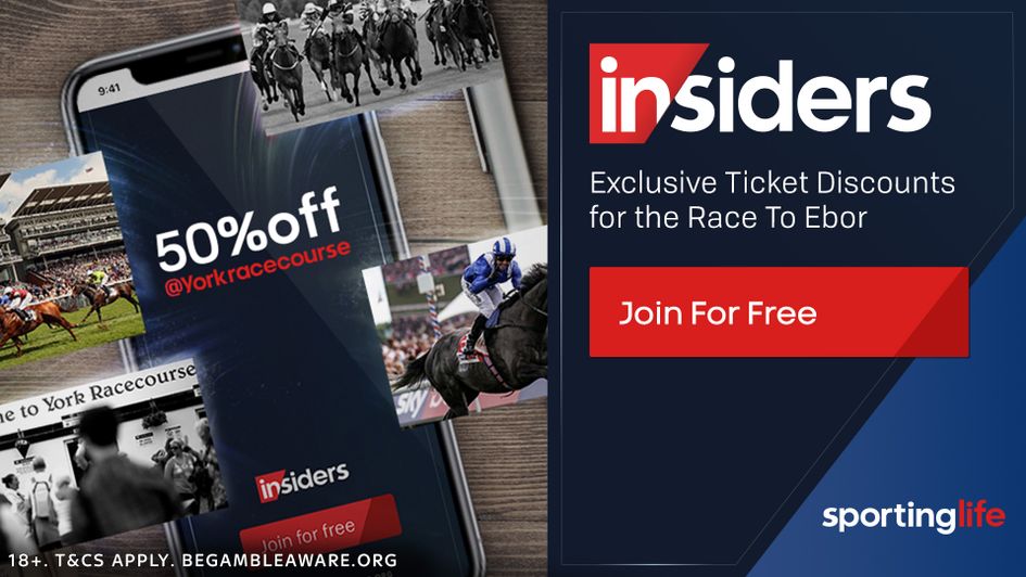 Become an Insider for 50% off York tickets