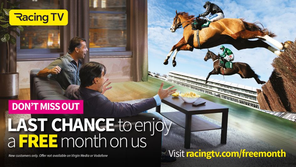 Get a free month of Racing TV