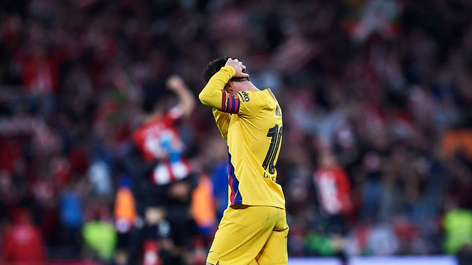 Lionel Messi stunned by Barcelona's defeat