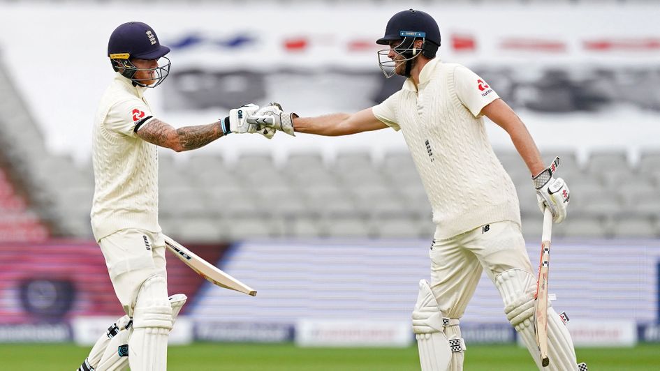 Dom Sibley and Ben Stokes