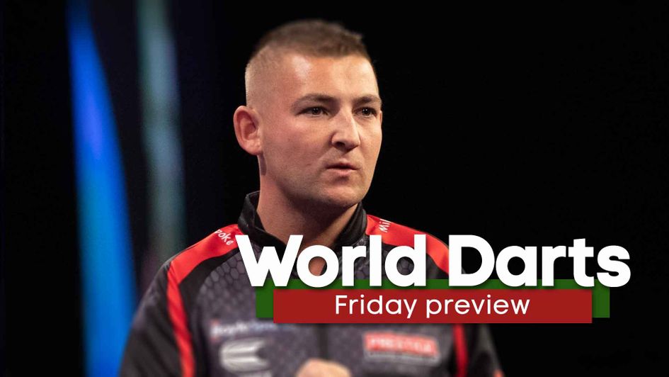 Nathan Aspinall is in action on Friday