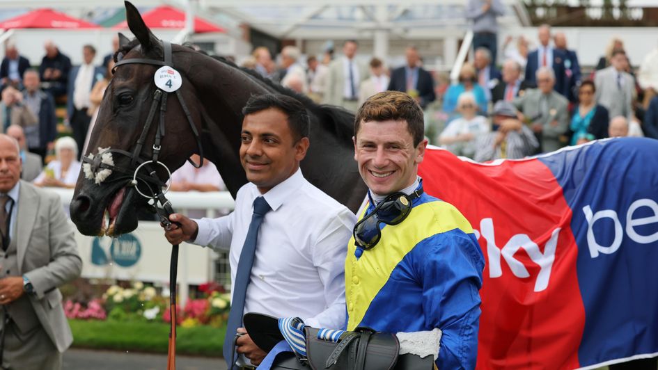 Oisin Murphy after Never So Brave's victory