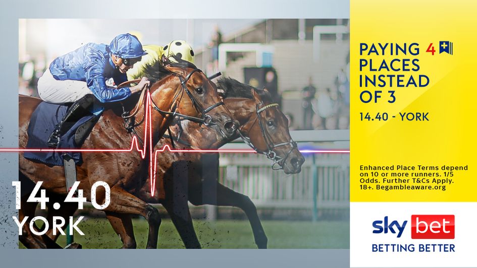 Sky Bet offering FIVE places instead of three