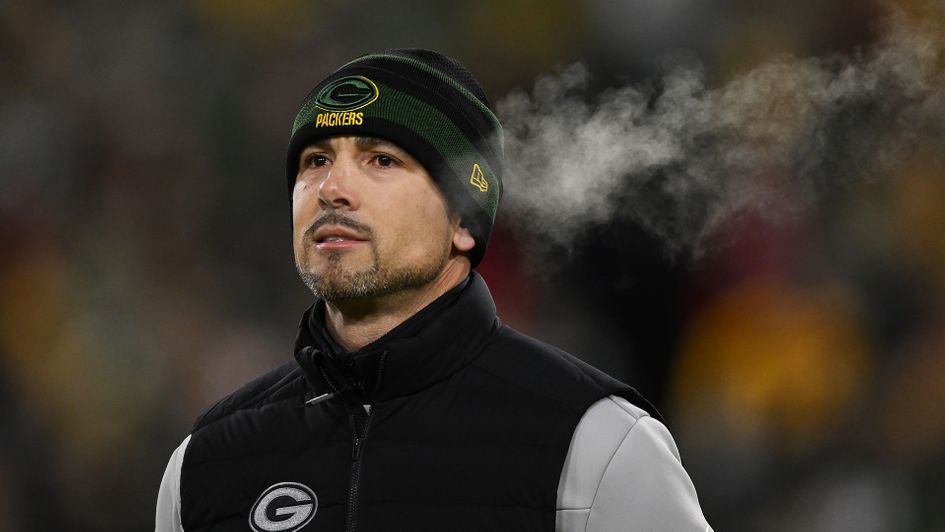 Head coach Matt LaFleur of the Green Bay Packers