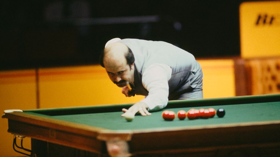 Willie Thorne at the 1986 Masters