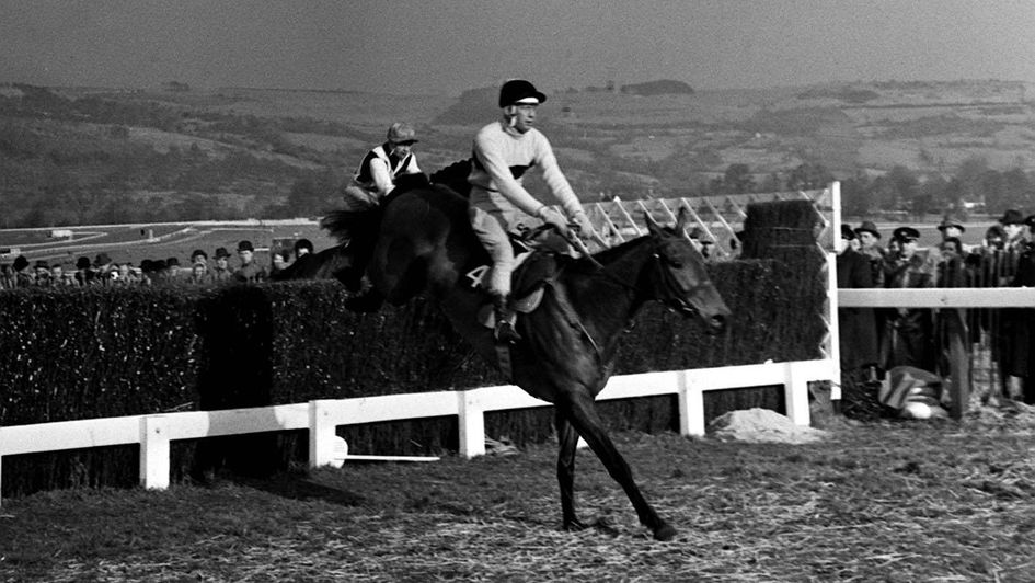 Arkle winning the 1964 Gold Cup, his first of three