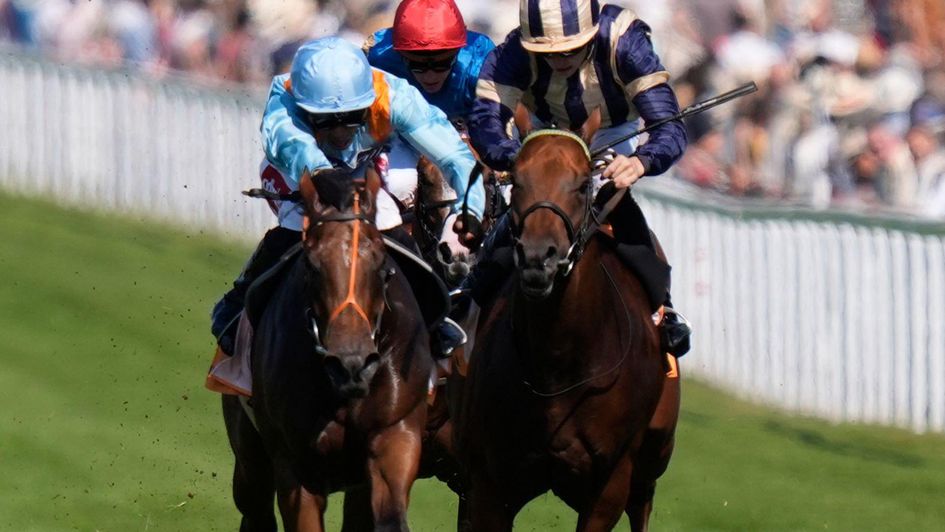 Pershaada dashes clear of her rivals at Goodwood