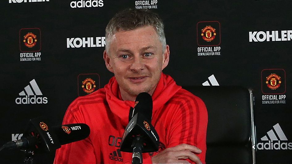 Ole Gunnar Solskjaer is happy to work with the squad he currently has