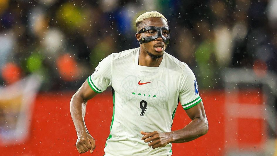Nigeria striker Victor Osimhen