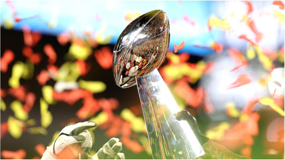 The Lombardi Trophy for the winners of the NFL Super Bowl
