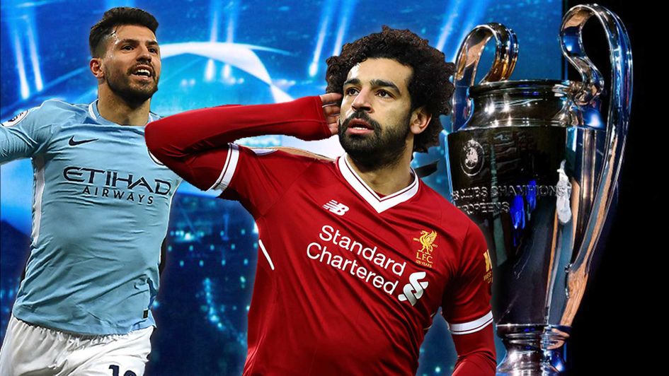 Manchester City and Liverpool will collide in the Champions League