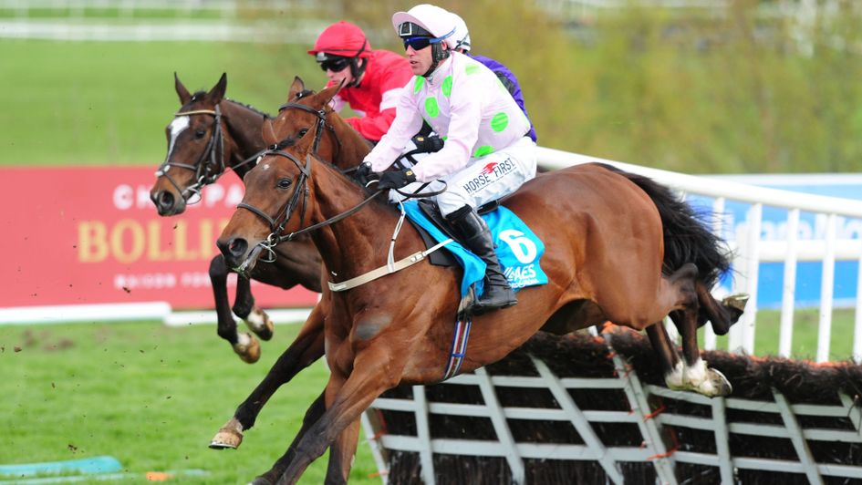 Saldier on his way to victory at Punchestown