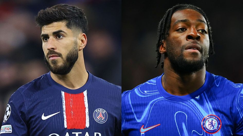 Marco Asensio and Axel Disasi