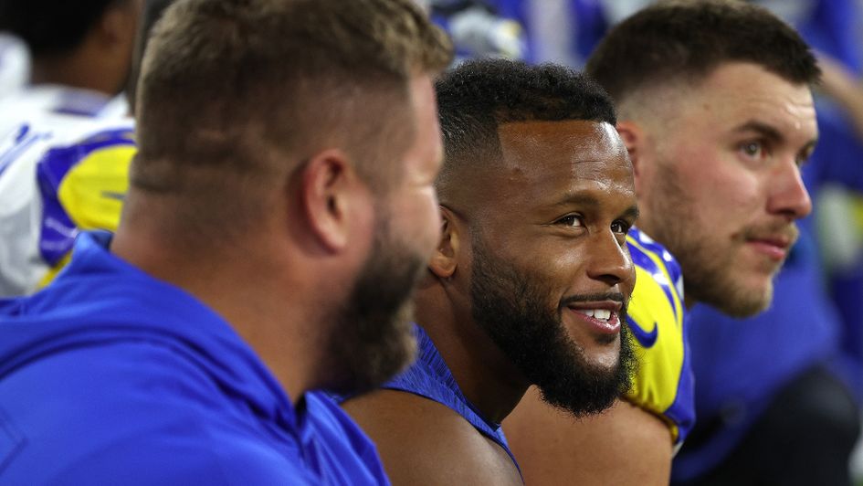 Aaron Donald remains with the LA Rams