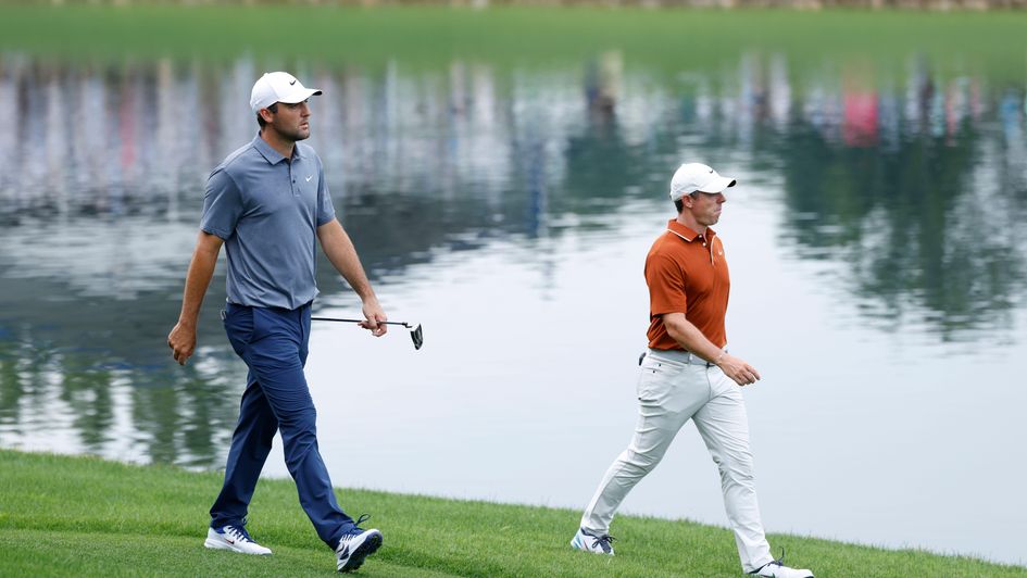 Scottie Scheffler and Rory McIlroy