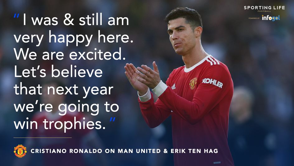 Cristiano Ronaldo discusses his future and Manchester United's new manager