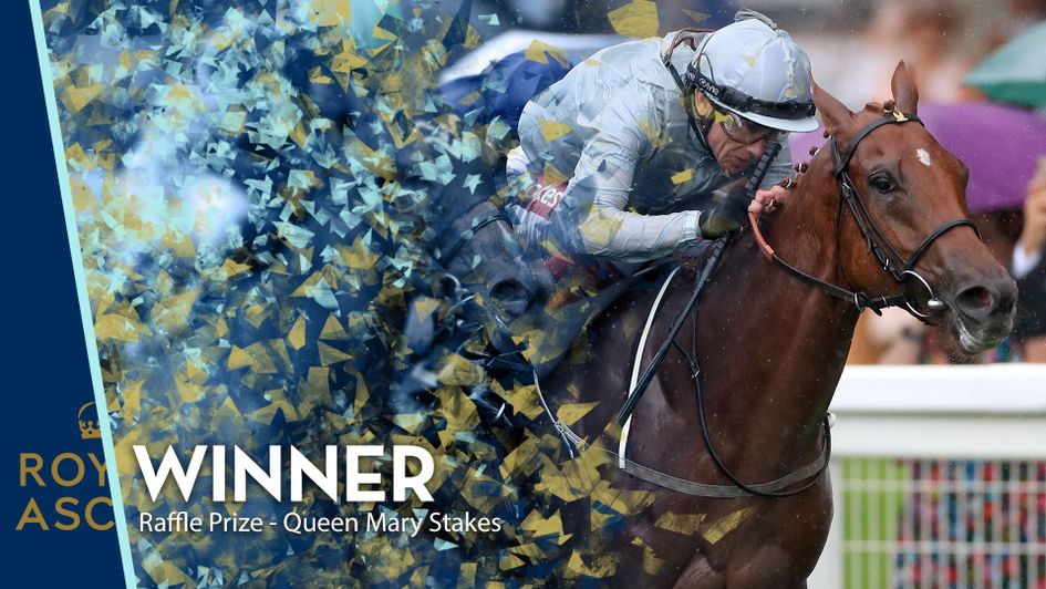 Raffle Prize earned trainer Mark Johnston his 44th Royal Ascot victory
