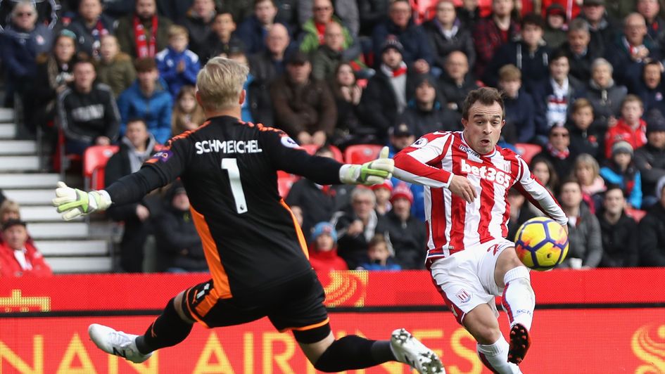 Xherdan Shaqiri is in fine form for Stoke