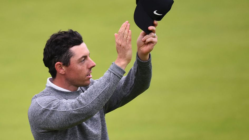 Rory McIlroy after missing the cut at Portrush