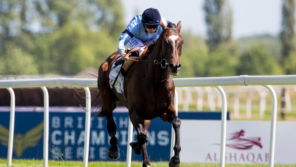 Telescope in full flow on the track