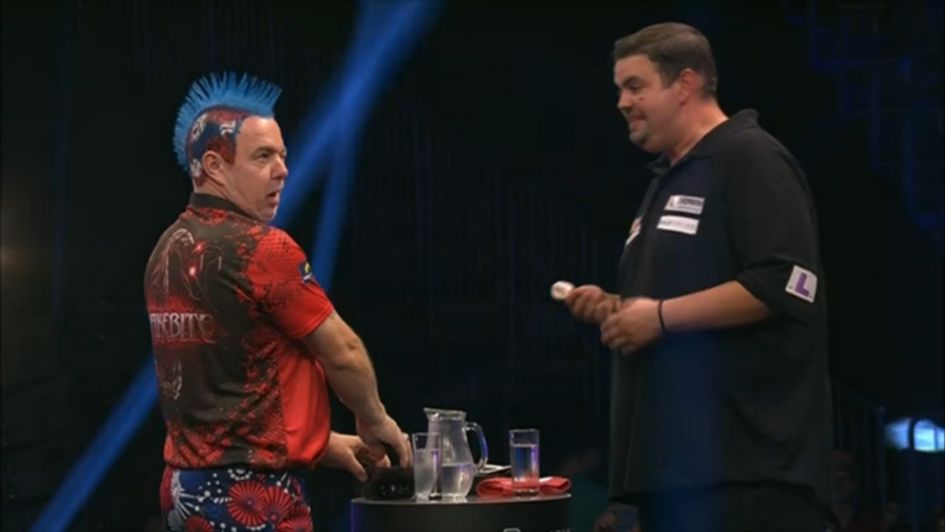 Peter Wright beat Gabriel Clemens in the German Darts Masters final