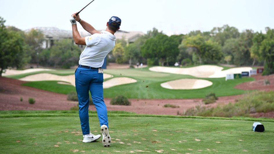 Adri Arnaus in action in Dubai