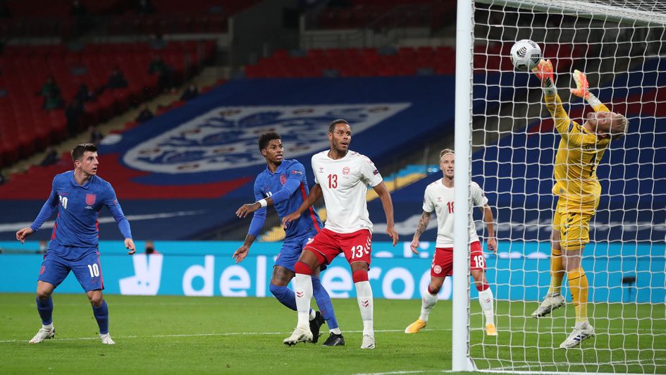 Kasper Schmeichel denies Mason Mount
